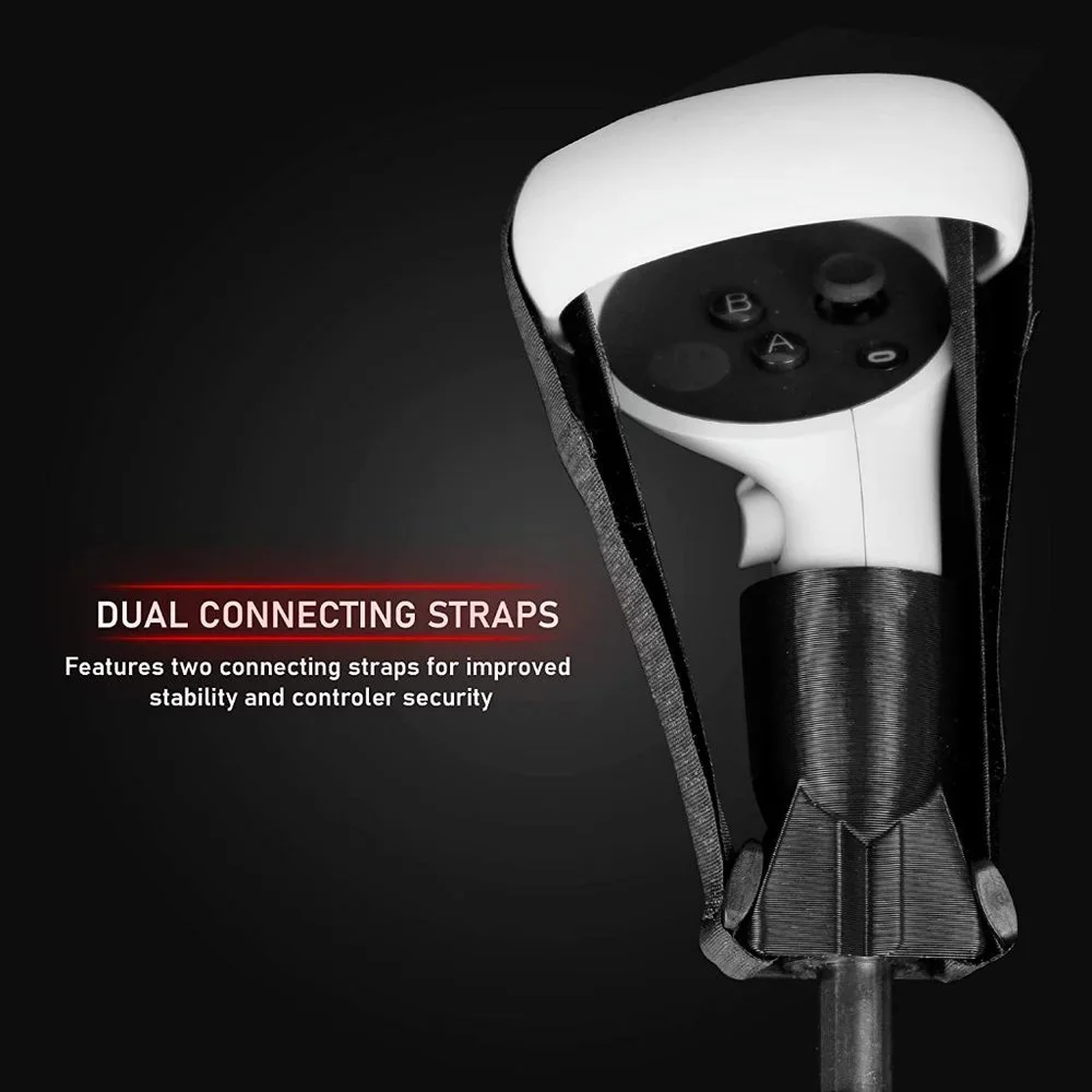 Deadeyevr Drivr - VR Golf Club Handle Accessory - Rift S and Oculus Quest 2 (Red